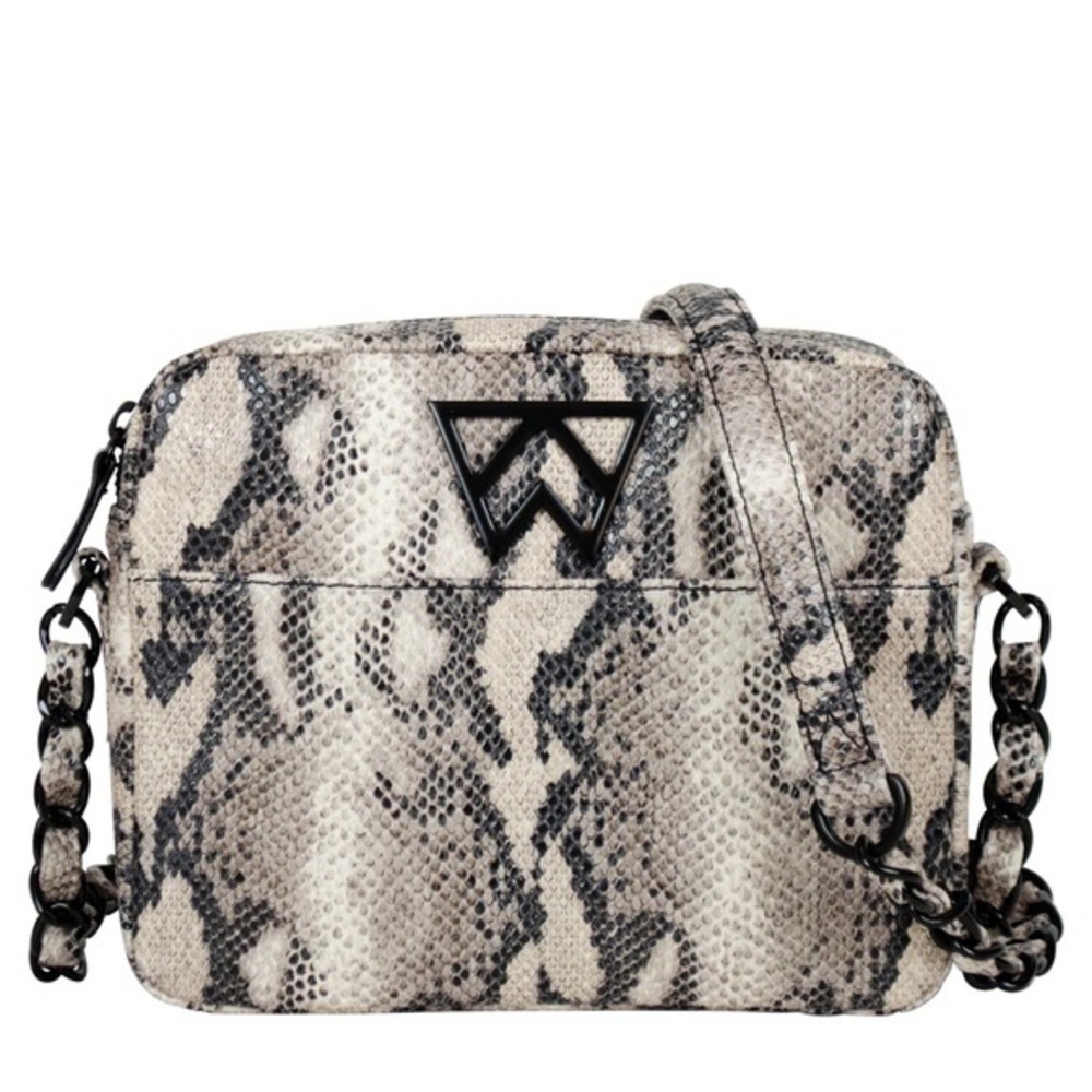 KELLY WYNNE SNAKE SKIN PURSE